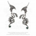 Bestia Regalis Earrings by Alchemy England - Flying Dragon