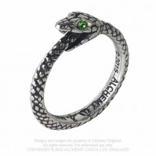 Sophia Serpent Ring från Alchemy England - Orm i Cirkel