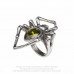 Emerald Venom Ring från Alchemy England - Spindel med Kristall