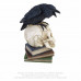 Poe's Raven Figurine by Alchemy England - Raven and Skull