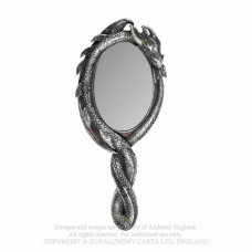 Dragon's Lure Spegel från Alchemy England - Handspegel med Drake