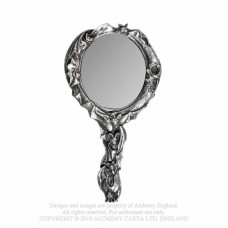 Bat Moon Mirror by Alchemy England - Bat Hand Mirror