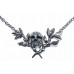 Memento Mori halsband i sterling silver nr n17103