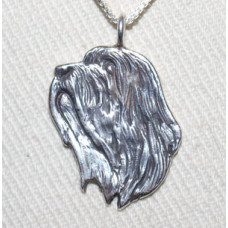 Bearded Collie Hängsmycke nr n13134