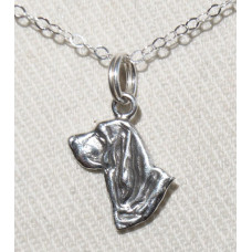 Blodhund Litet Huvud  Berlockhänge  nr n17137