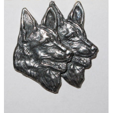 Schäfer Stort Huvud x2 Hänge nr n16548b