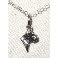 Olde English Bulldog Hänge  nr n14104 Litet Huvud