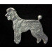 Pudel Lammklipp Stående Stor Hänge nr n10162