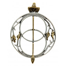 Chalice Well Pendant for Divine Connection - Glastonbury Red Well Cover