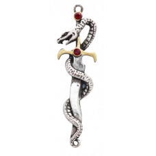 Dagger of Sesa for Victory over Secret Enemies - Snake Sword with Crystals