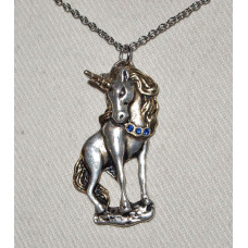 Starfire Hängsmycke för Astralresor och Minnas Drömmar - Enhörning med Kristall