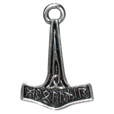 Thor's Hammer Pendant for Courage and Strength - Viking Amulett