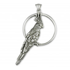 Nymfparakit i Gunga Hängsmycke nr CKT11-P1 - Fågel Papegoja Nymfkakadua