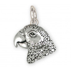 Grå Jako Hänge nr AFG03X-C - Fågel Papegoja