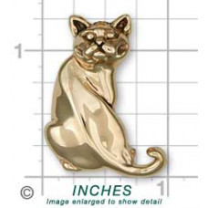 Katt Sittande Hängsmycke nr C14-B