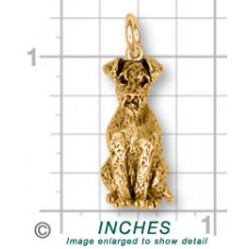 Airedale Terrier Charm No. AR04-C