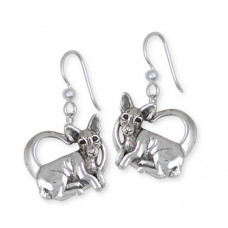 Rat Terrier Örhängen nr RTT01-E