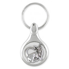 Rat Terrier Nyckelring nr RTT01-KE