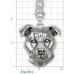 Pit Bull Terrier Key Ring No. PT13-KR