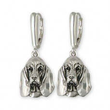 Basset Hound Örhängen nr BAS03-E