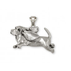 Basset Hound Hänge nr BH01-P