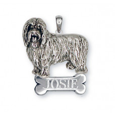 Bearded Collie Hänge nr BCL01-NP