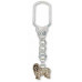 Bearded Collie Key Ring No. BCL01-KR