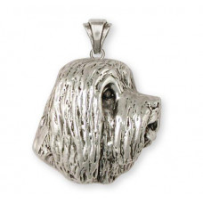 Bearded Collie Hänge nr BCL04-PVM