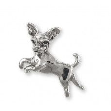 Chihuahua Korthårig Brosch nr b17001