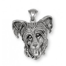 Chinese Crested Dog Hängsmycke nr n16183