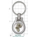 Dachshund Wirehair Key Ring No. DS03-K