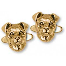 Pit Bull Terrier Cuff Links No. PAS04-CL