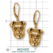 Pitbullterrier Örhängen nr PAS04-E