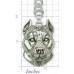 Pitbullterrier Nyckelring nr PT12-KR