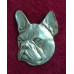Fransk Bulldogg Brosch nr 14014 Huvud