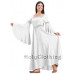 Arwen Maxi Medieval Dress size 2X in White Ivory