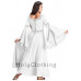 Arwen Maxi Medieval Dress size 2X in White Ivory