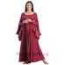 Arwen Maxi Medieval Dress size 3X in Ruby Red