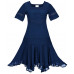 Callie Midi Klänning stl 3X i Marin