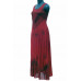 Ena Maxi Tall Klänning stl M i Burgund