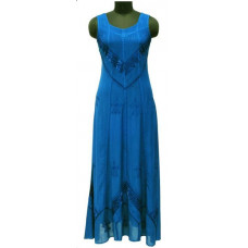 Ena Maxi Tall Klänning stl L i Safir