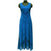 Ena Maxi Tall Klänning stl L i Safir