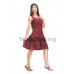Ena Mini Klänning stl 3X i Burgund