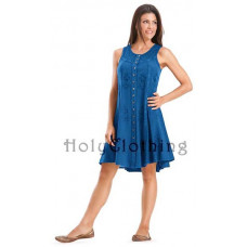 Fiona Mini Klänning stl 3X i Hav