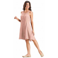 Fiona Mini Klänning stl L i Karamell