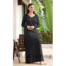 Julia Maxi dress in size S in Black Midnight