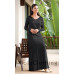 Julia Maxi dress in size S in Black Midnight
