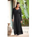 Julia Maxi dress in size S in Black Midnight