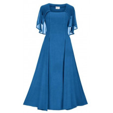 Juliette Maxi klänning stl XL i Hav