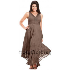 Norma Jean Klänning stl L i Choklad